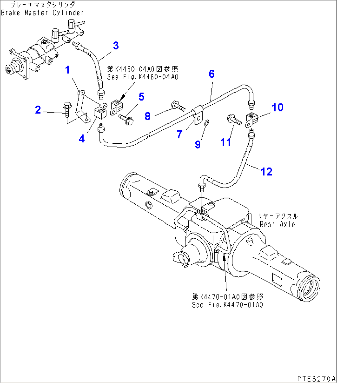 BRAKE CONTROL (REAR BRAKE LINE)