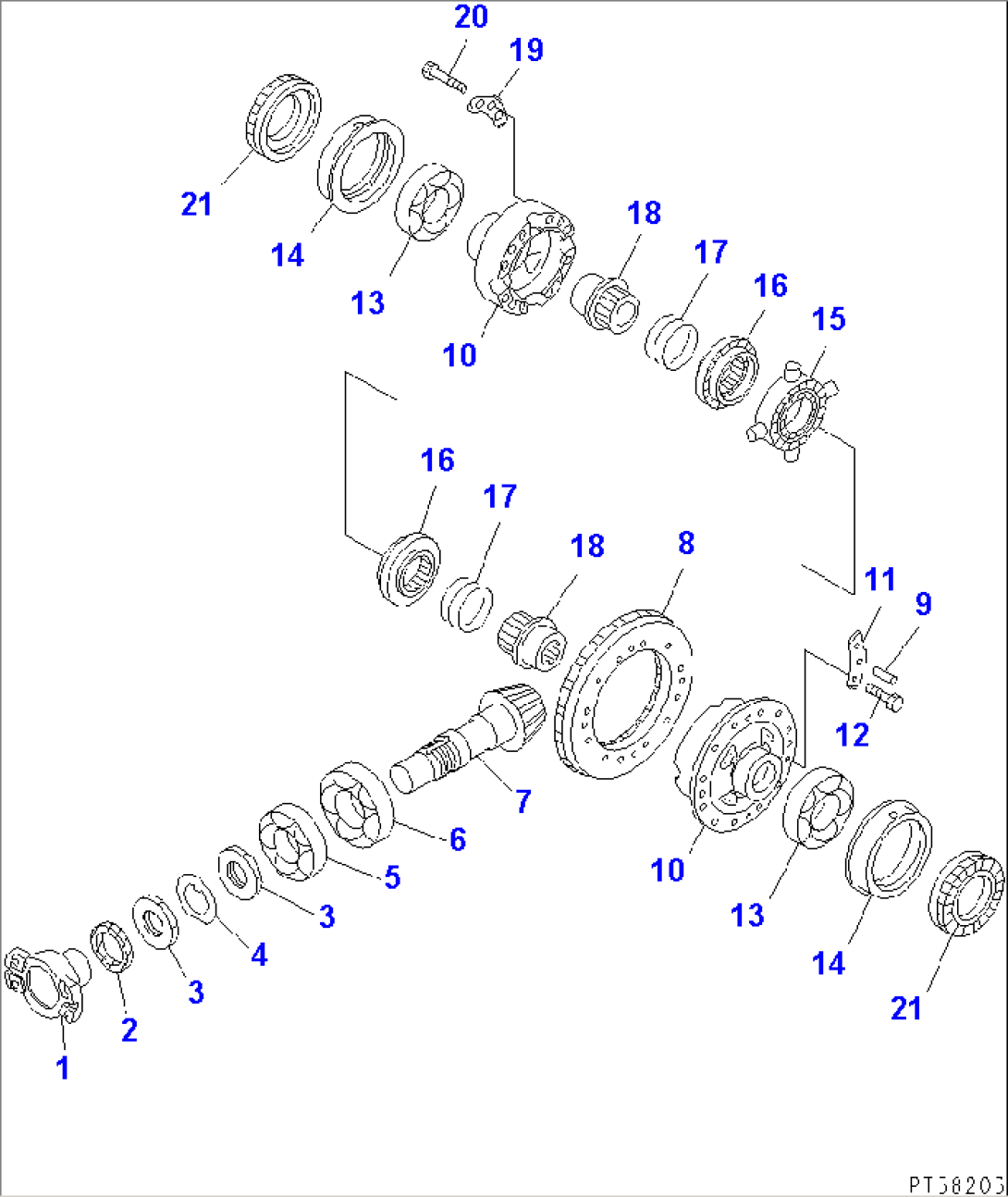 DIFFERENTIAL GEAR (2/2)