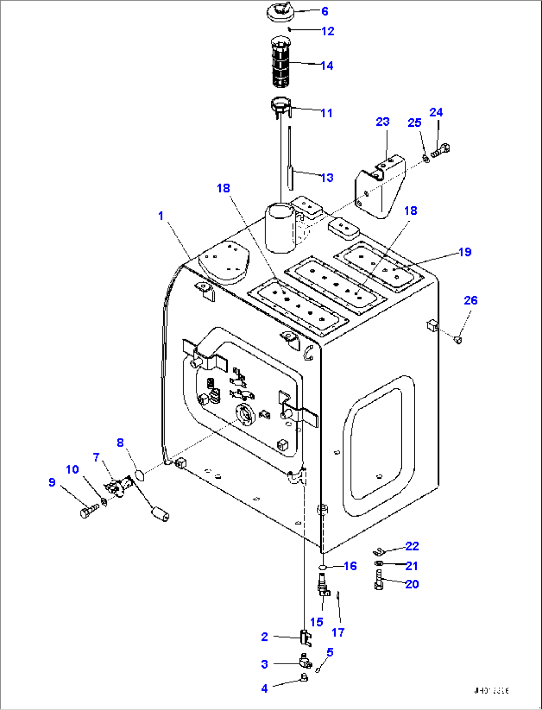 Fuel Tank (#95001-)