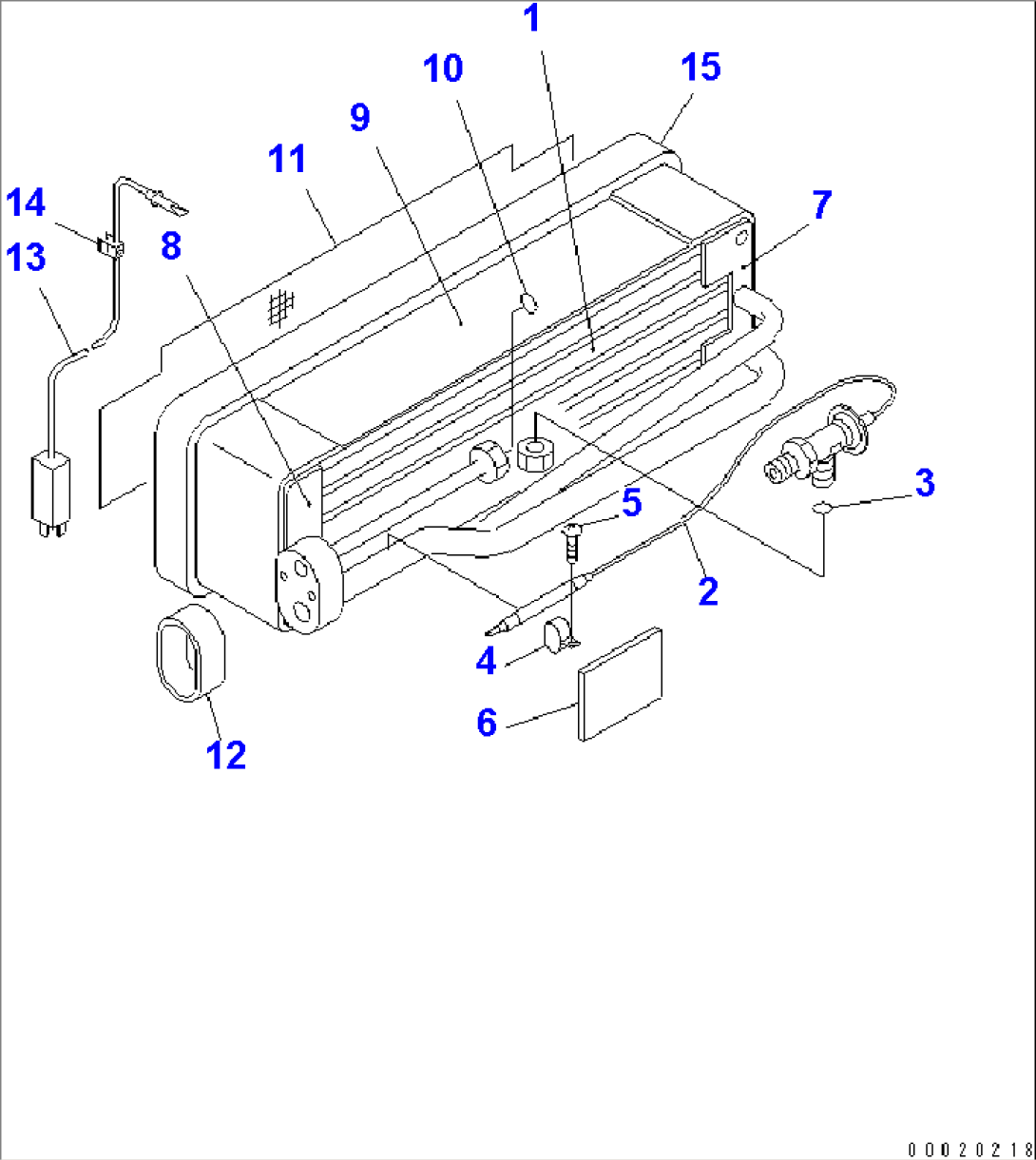 AIR CONDITIONER UNIT (EVAPORATOR)
