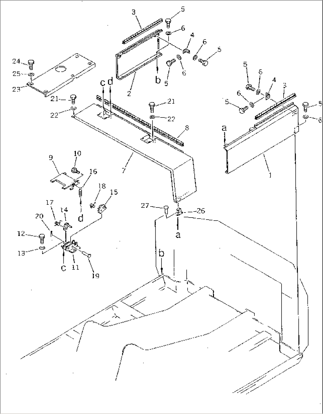 MACHINERY COMPARTMENT (1/3)(#1601-1861)