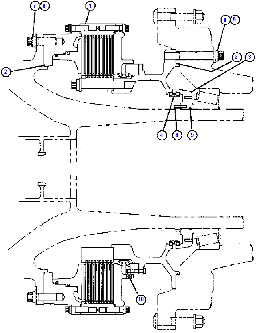 REAR BRAKE MOUNTING