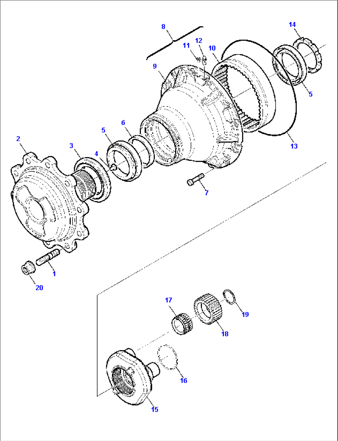 REAR AXLE (6/8)