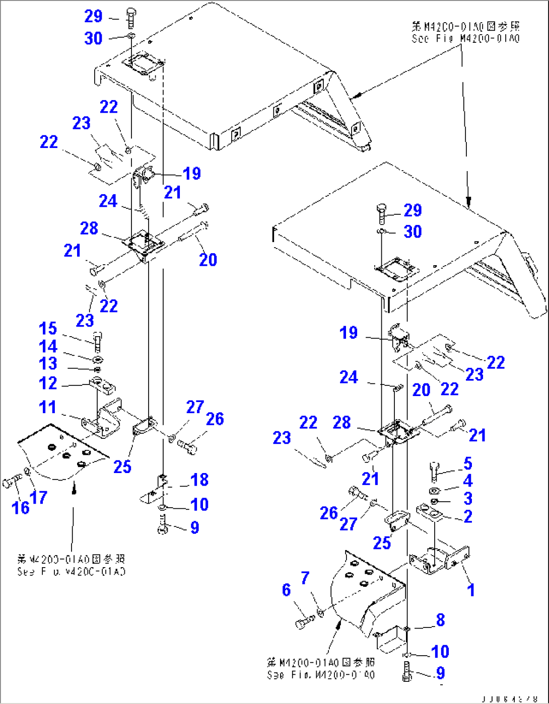 REAR FENDER (FULL FENDER) (HOOK AND DOVETAIL)(#75001-)