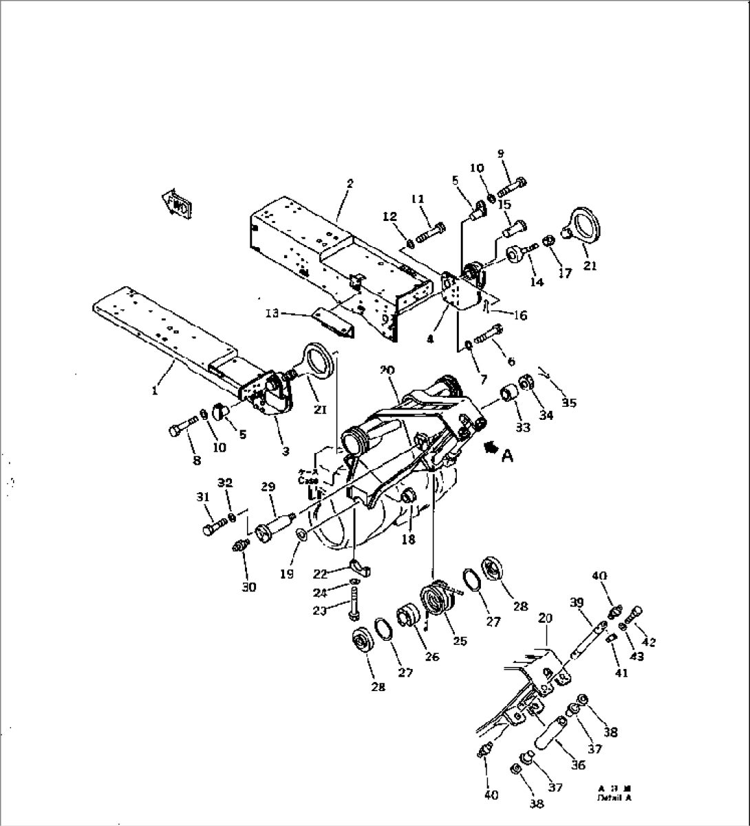 LOGGING ARM (FOR TOWING WINCH)
