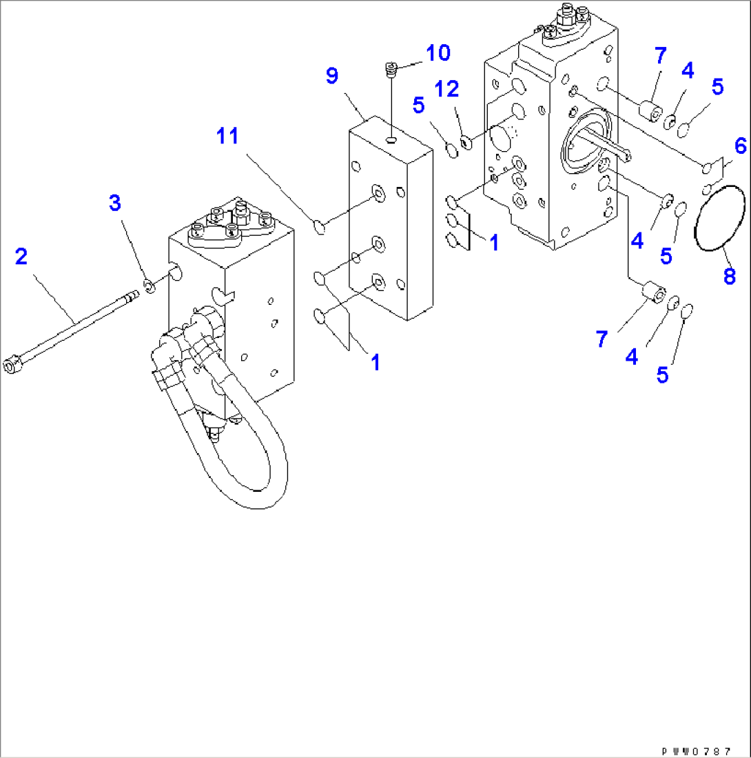 LOADER PUMP (15/16) (NO.1 PUMP)