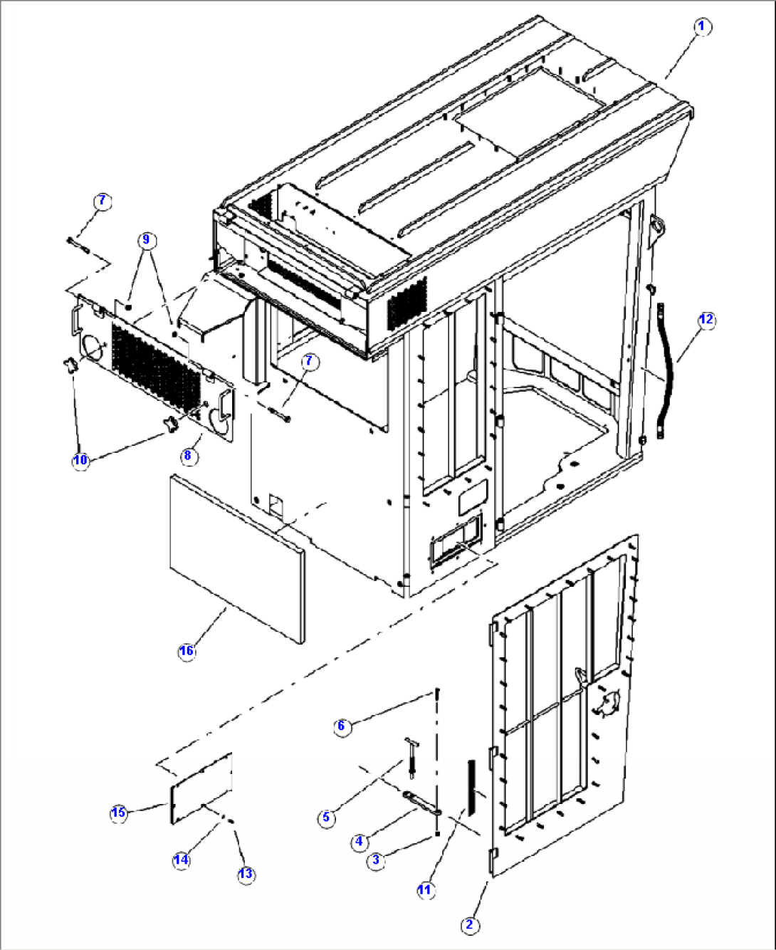 K0200-01A0 OPERATORS CAB