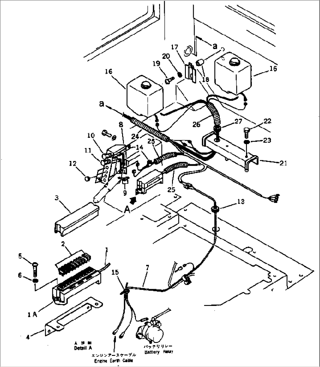 ELECTRICAL SYSTEM (FOR CAB) (TBG/ABE SPEC.)