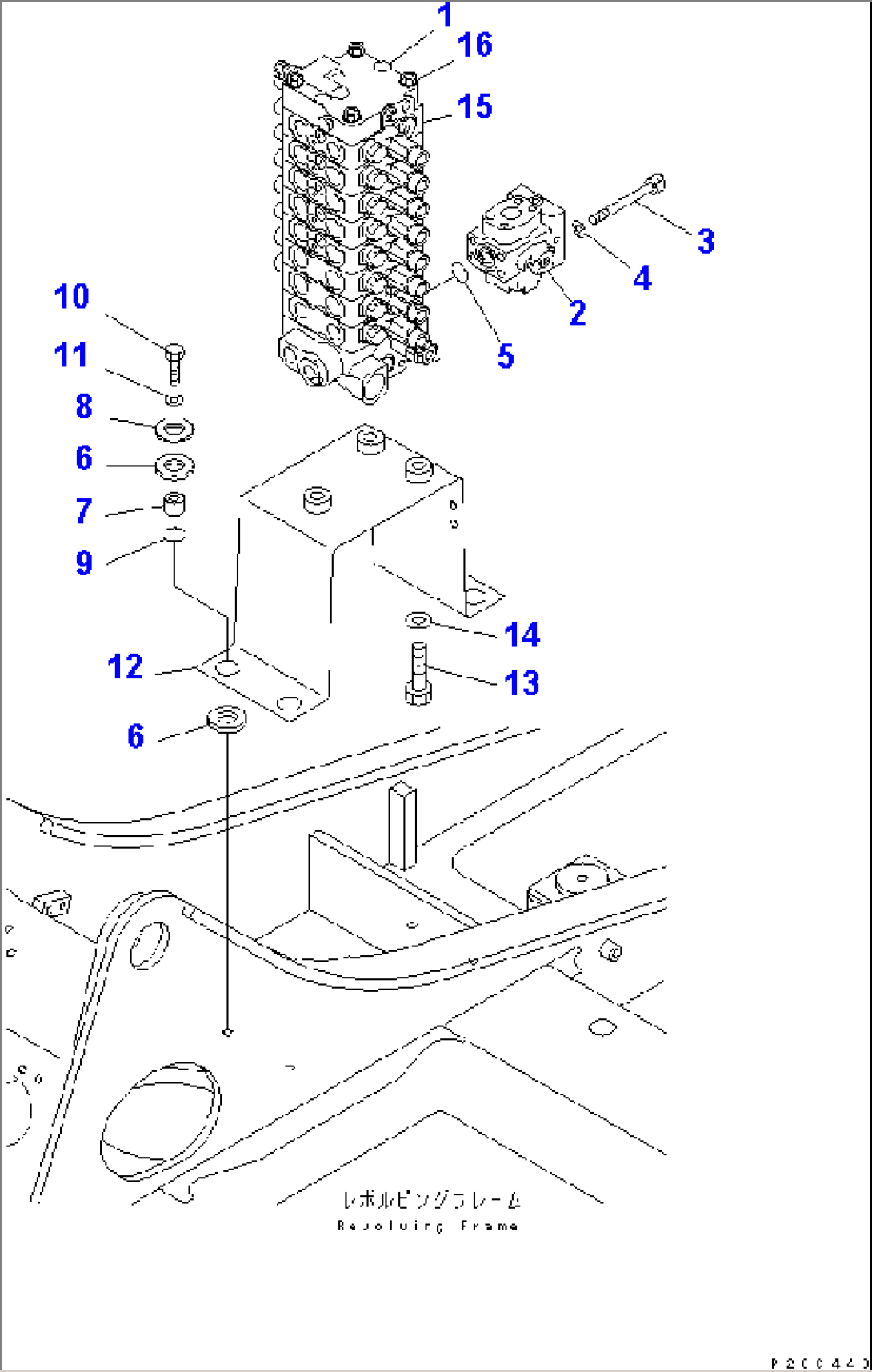 MAIN VALVE (MOUNT BRACKET)