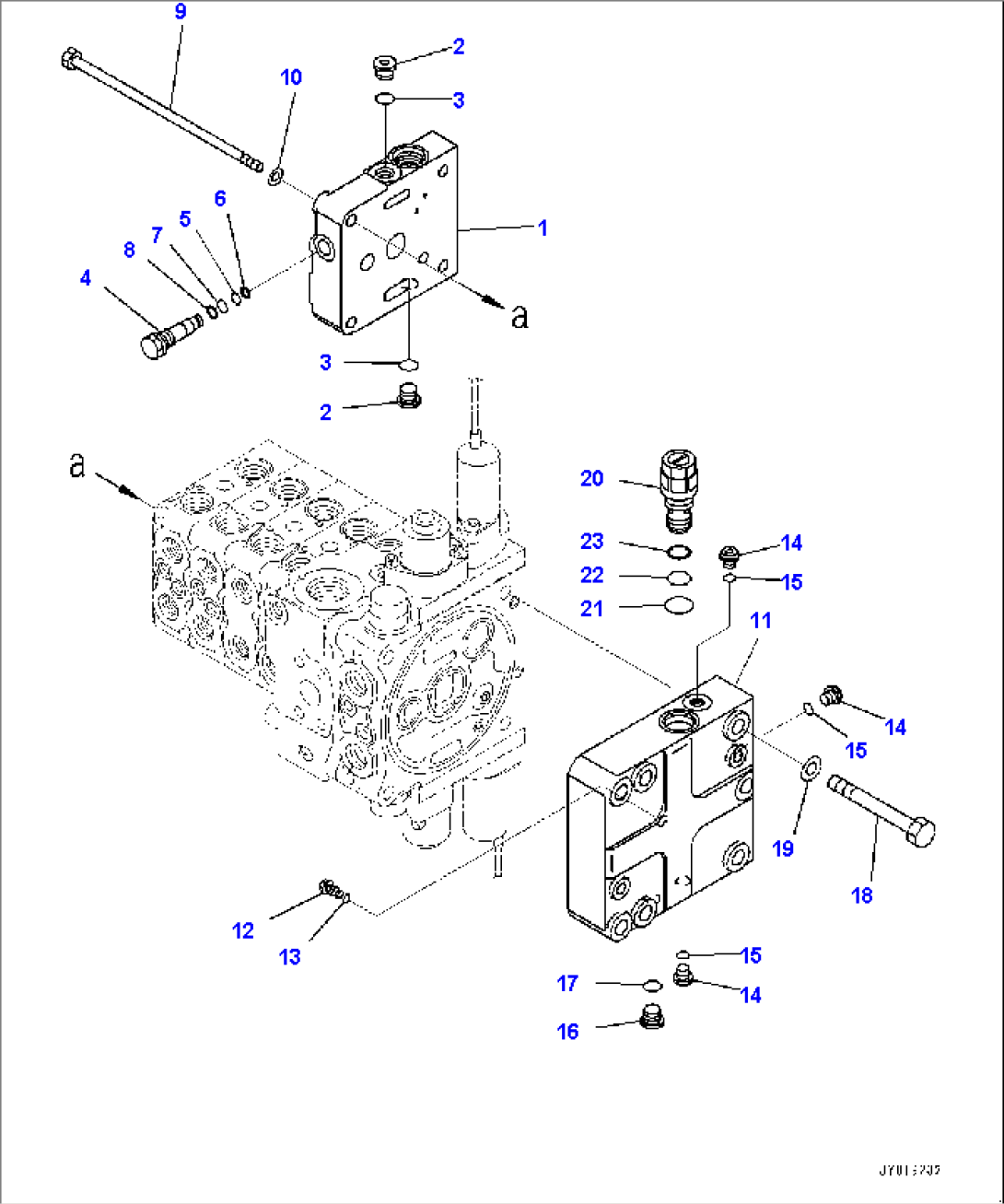 Fender Group, Control Valve, 5-Valve (4/12) (#80001-80931)