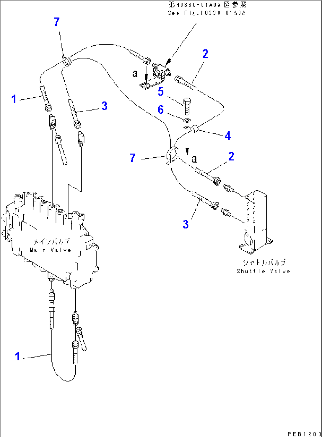 PPC MAIN LINE (TIMMING VALVE HOSE)(#84620-86929)