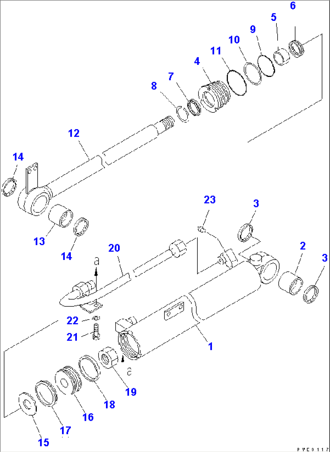 DUMP CYLINDER(#10001-11500)