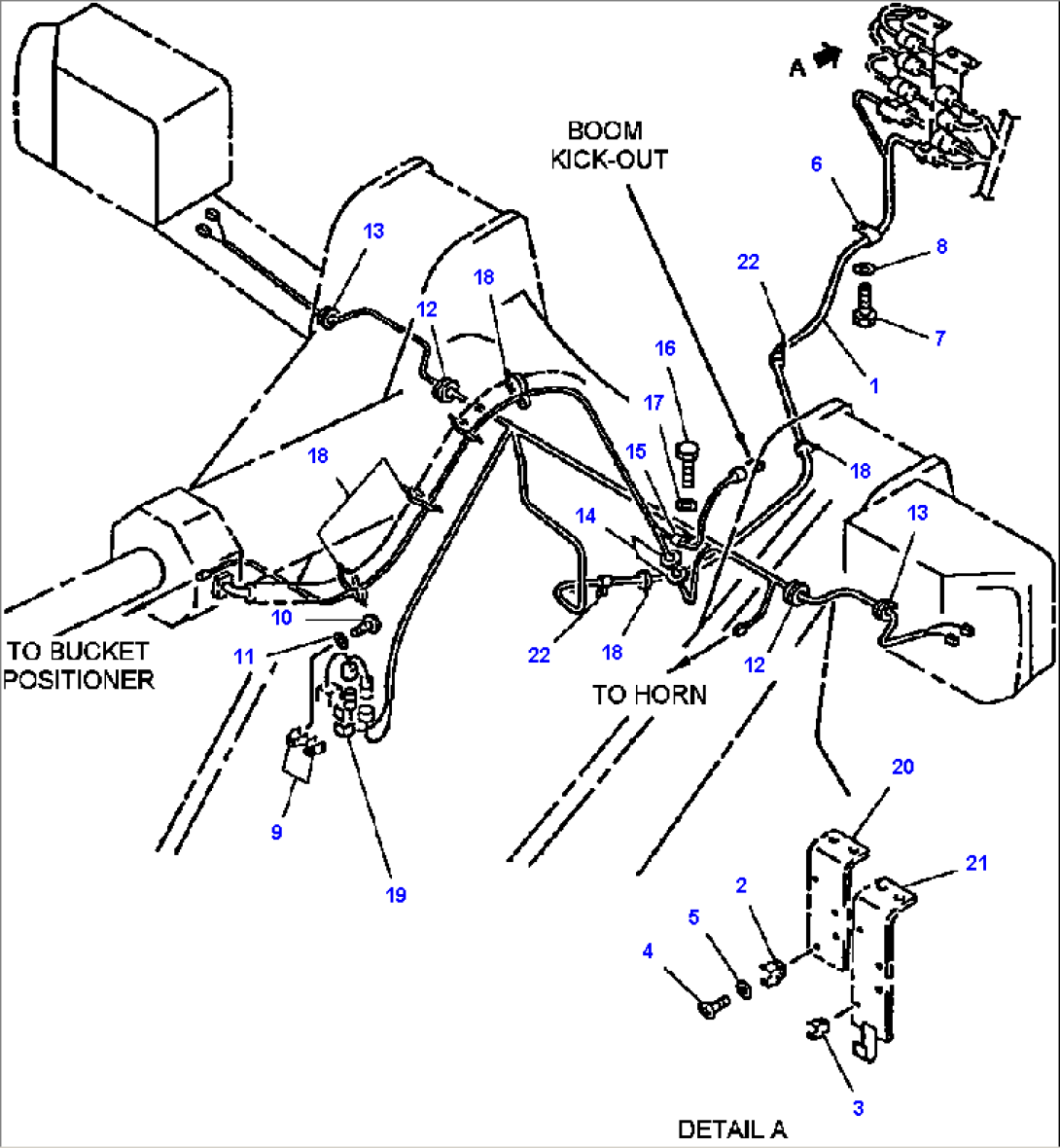 FIG NO. 1511 ELECTRICAL SYSTEM FRONT FRAME LINE