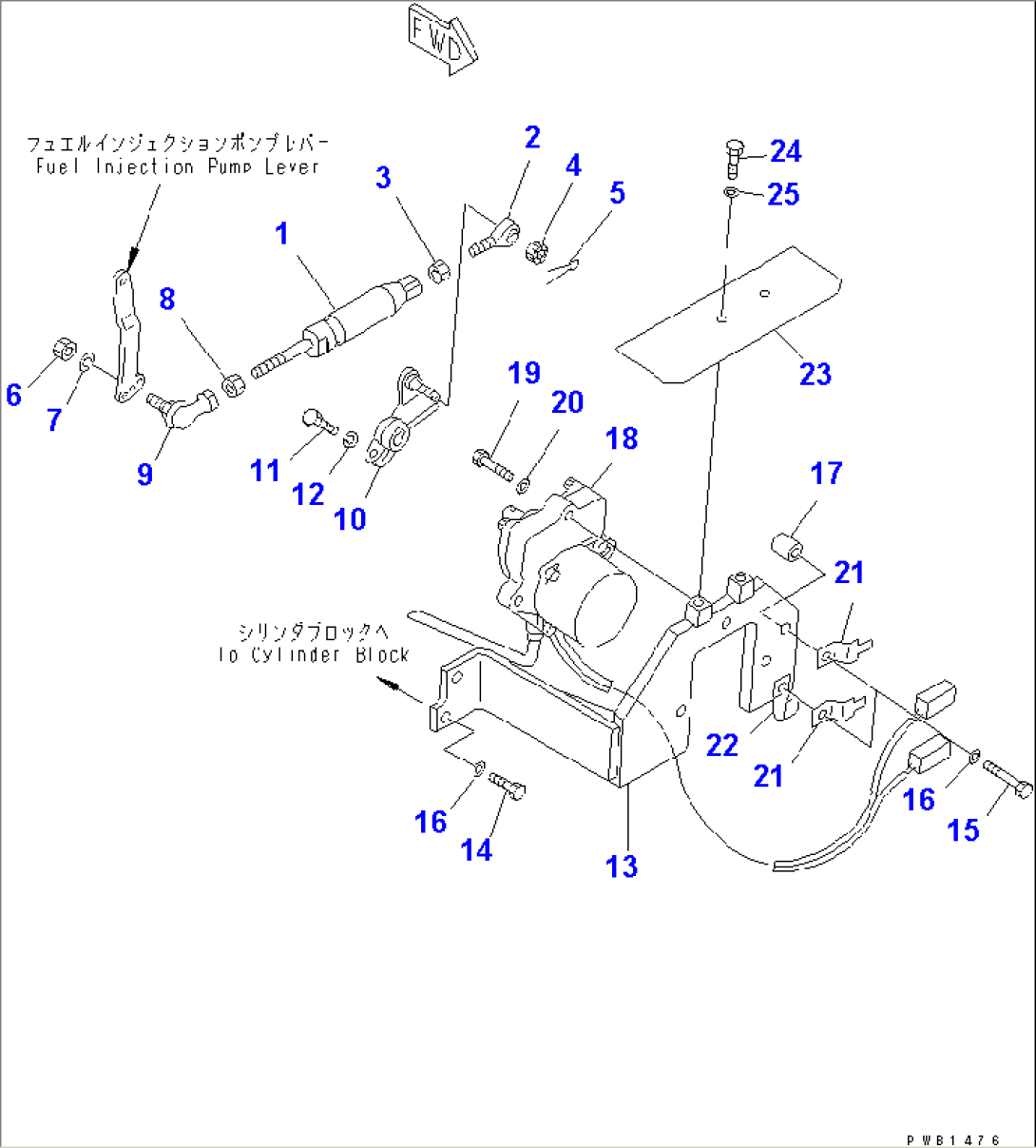 FUEL CONTROL (ELECTRIC GOVERNOR)