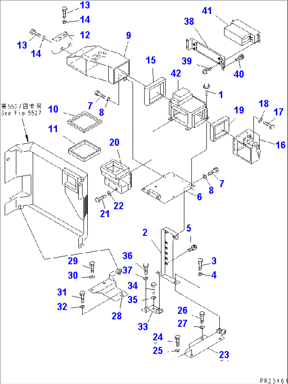 AIR CONDITIONER (5/8) (AIR CONDITIONER UNIT AND AIR FILTER BOX) (1/2)(#4626-)