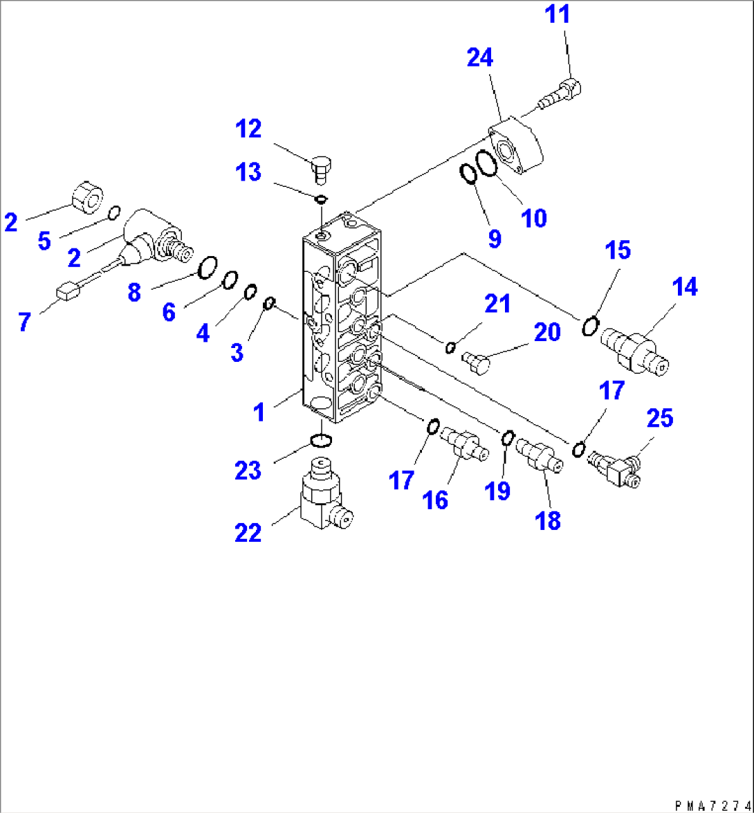 SOLENOID VALVE LINE (SOLENOID VALVE)(#49821-52400)