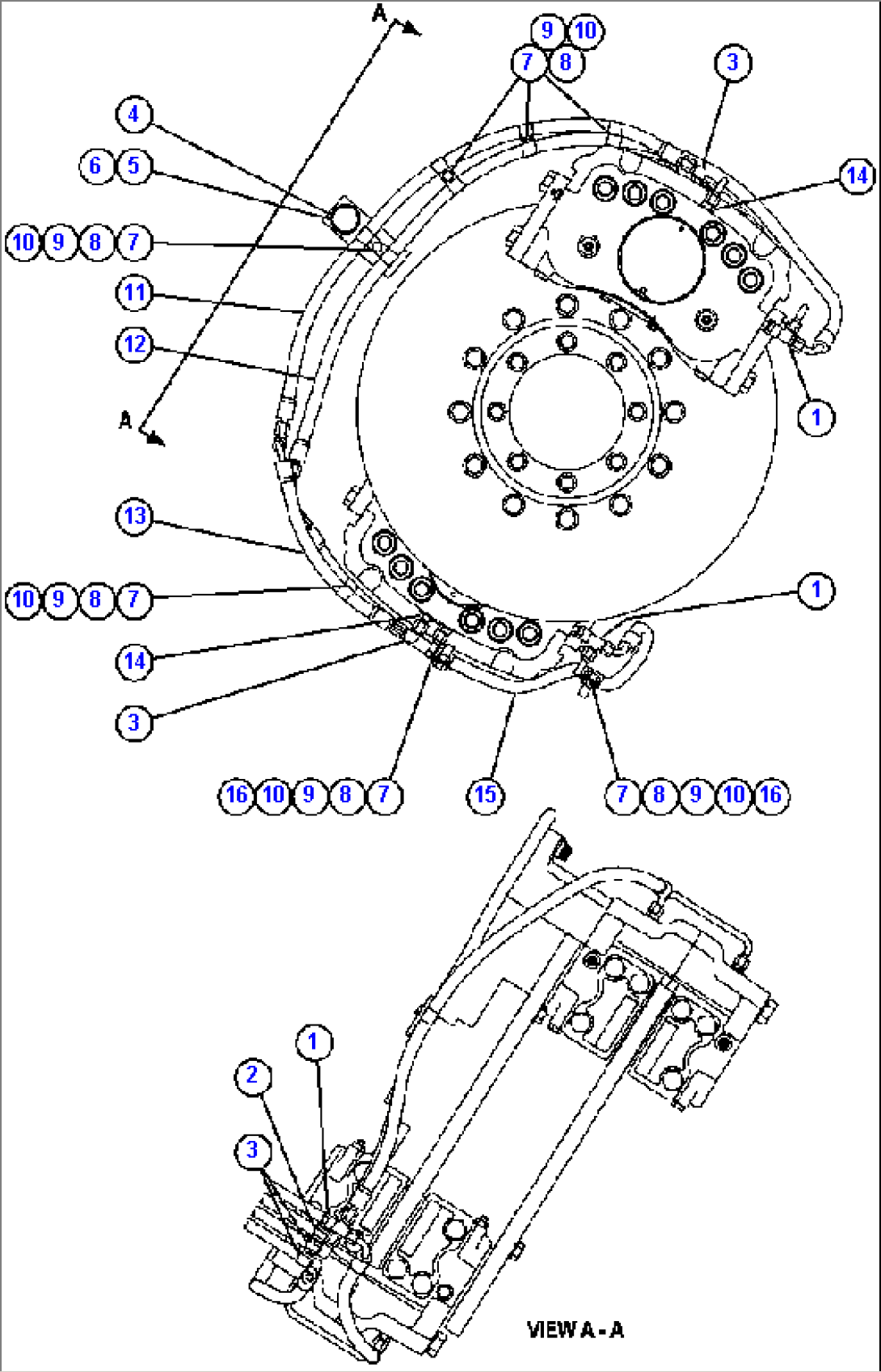 REAR DISC & PARKING BRAKE INSTL - 1