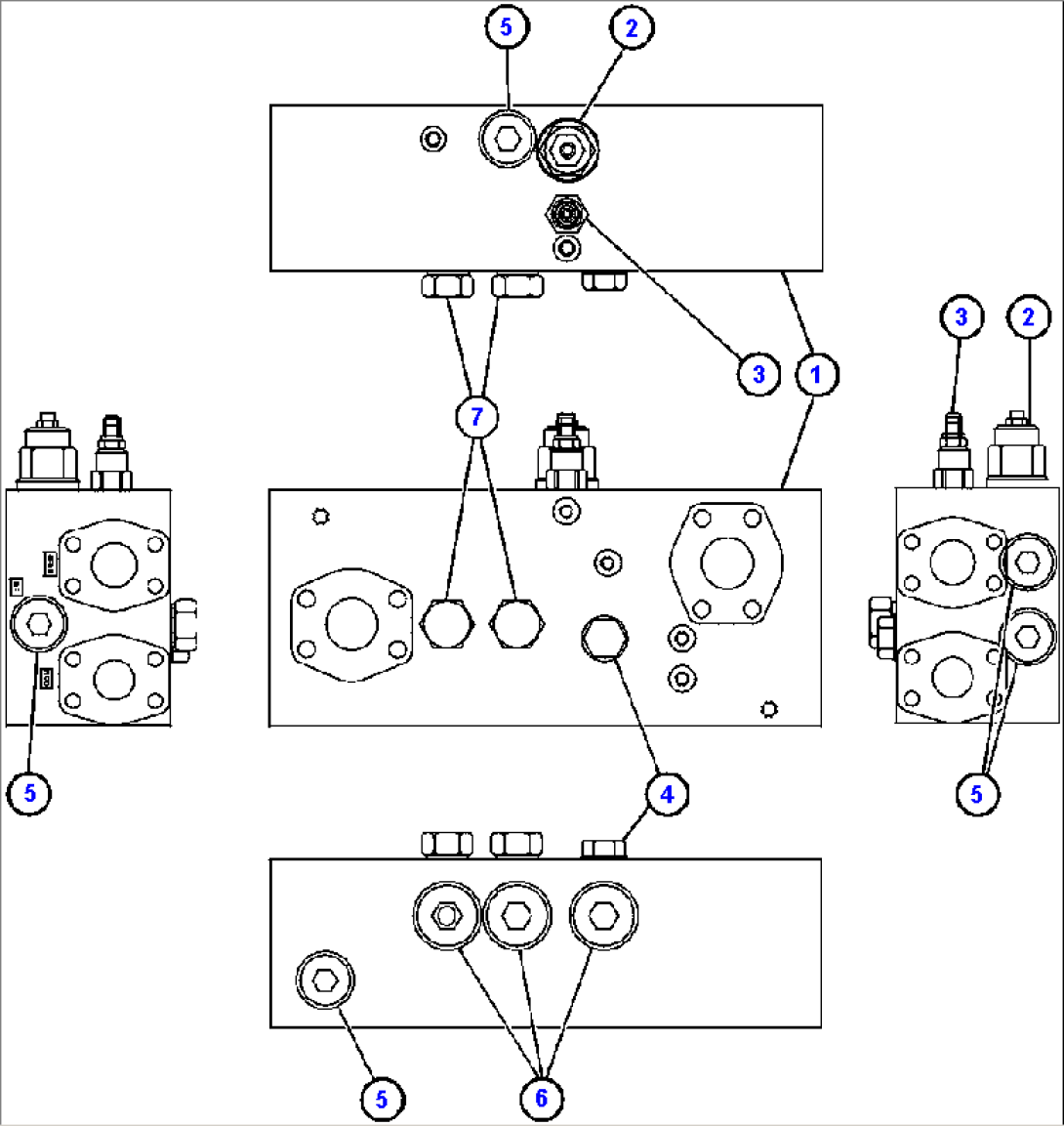 OVERCENTER MANIFOLD VALVE ASSM (PC0522)