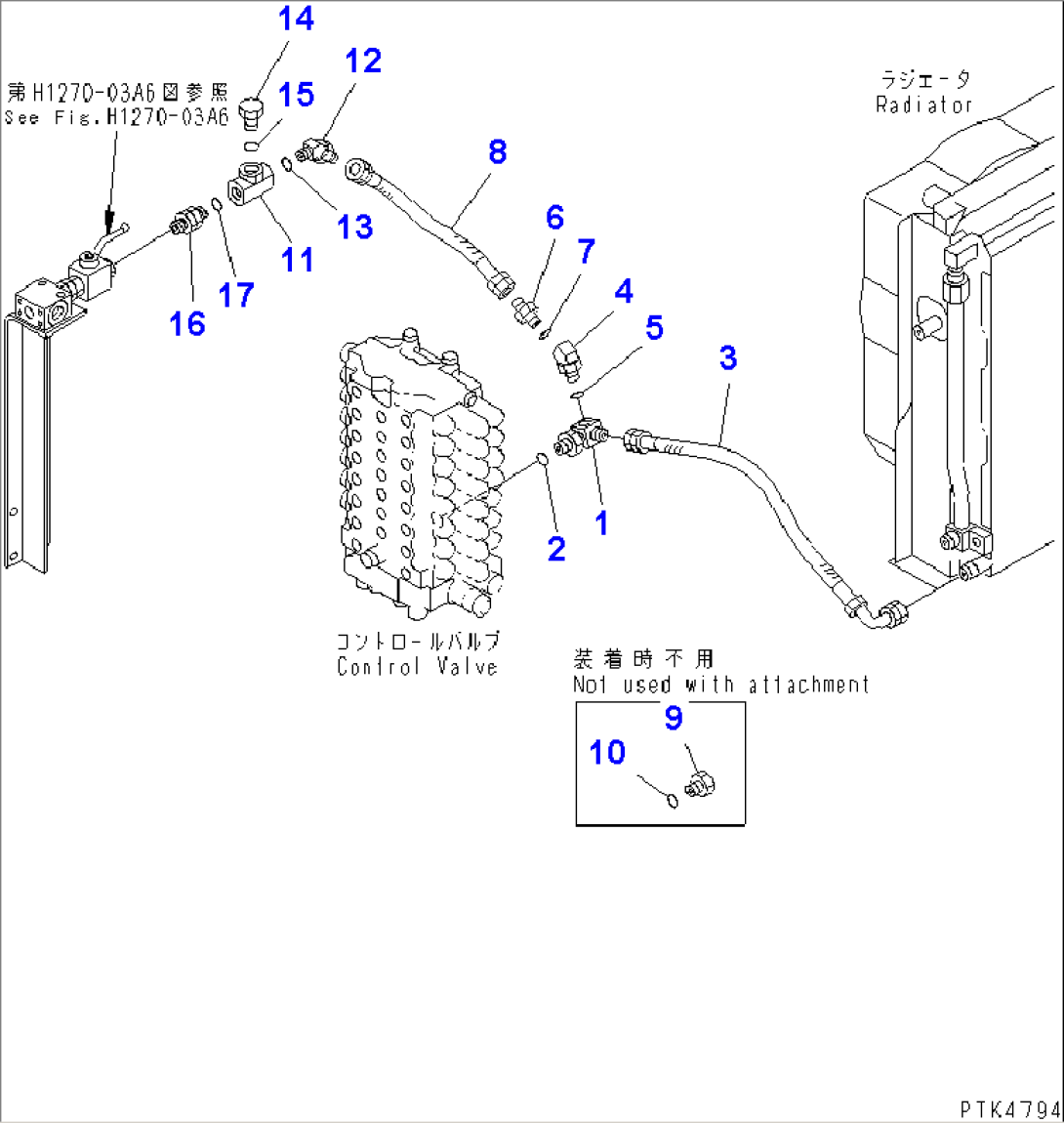 RETURN LINE (FOR BREAKER)