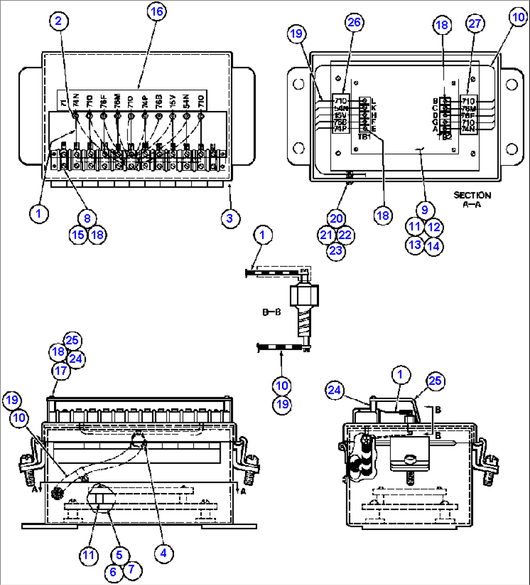 RCP INTERFACE BOX ASSEMBLY (EC4674)