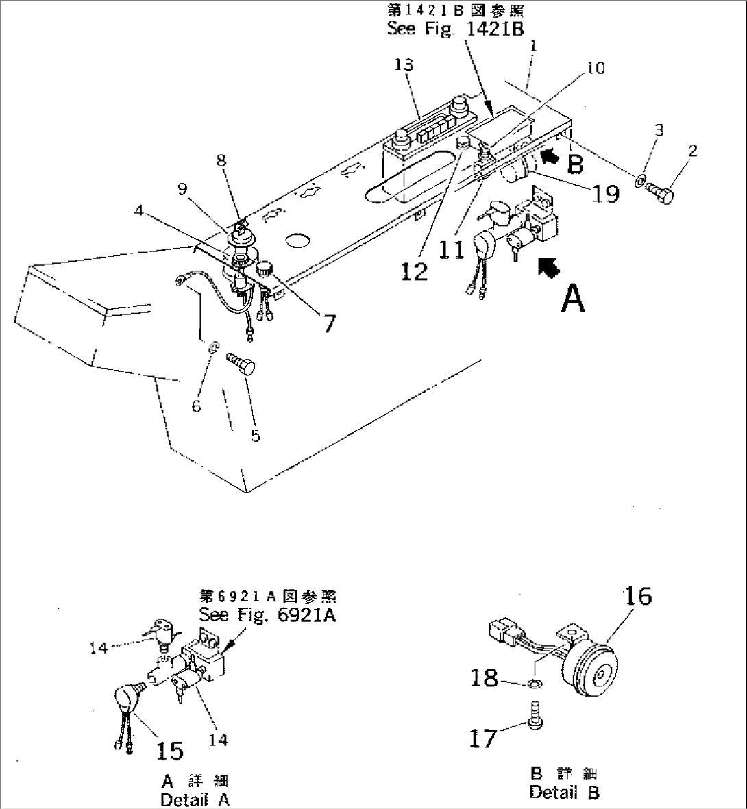 INSTRUMENT PANEL (1/2)(#2301-)