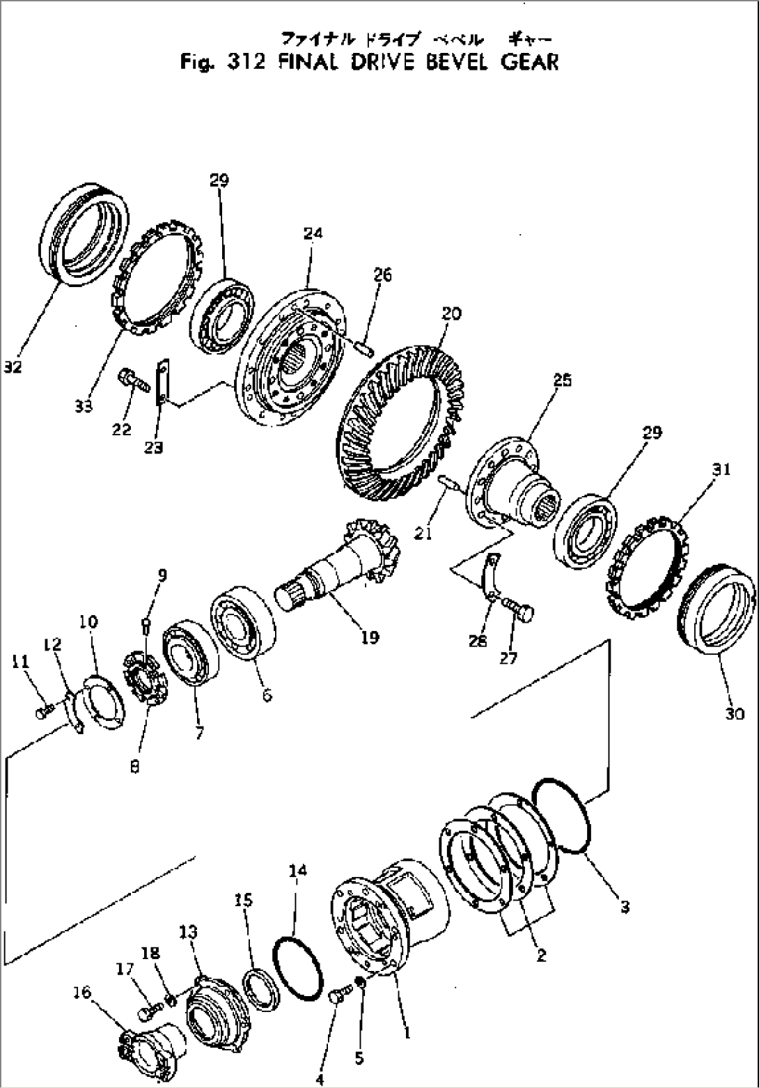 FINAL DRIVE BEVEL GEAR