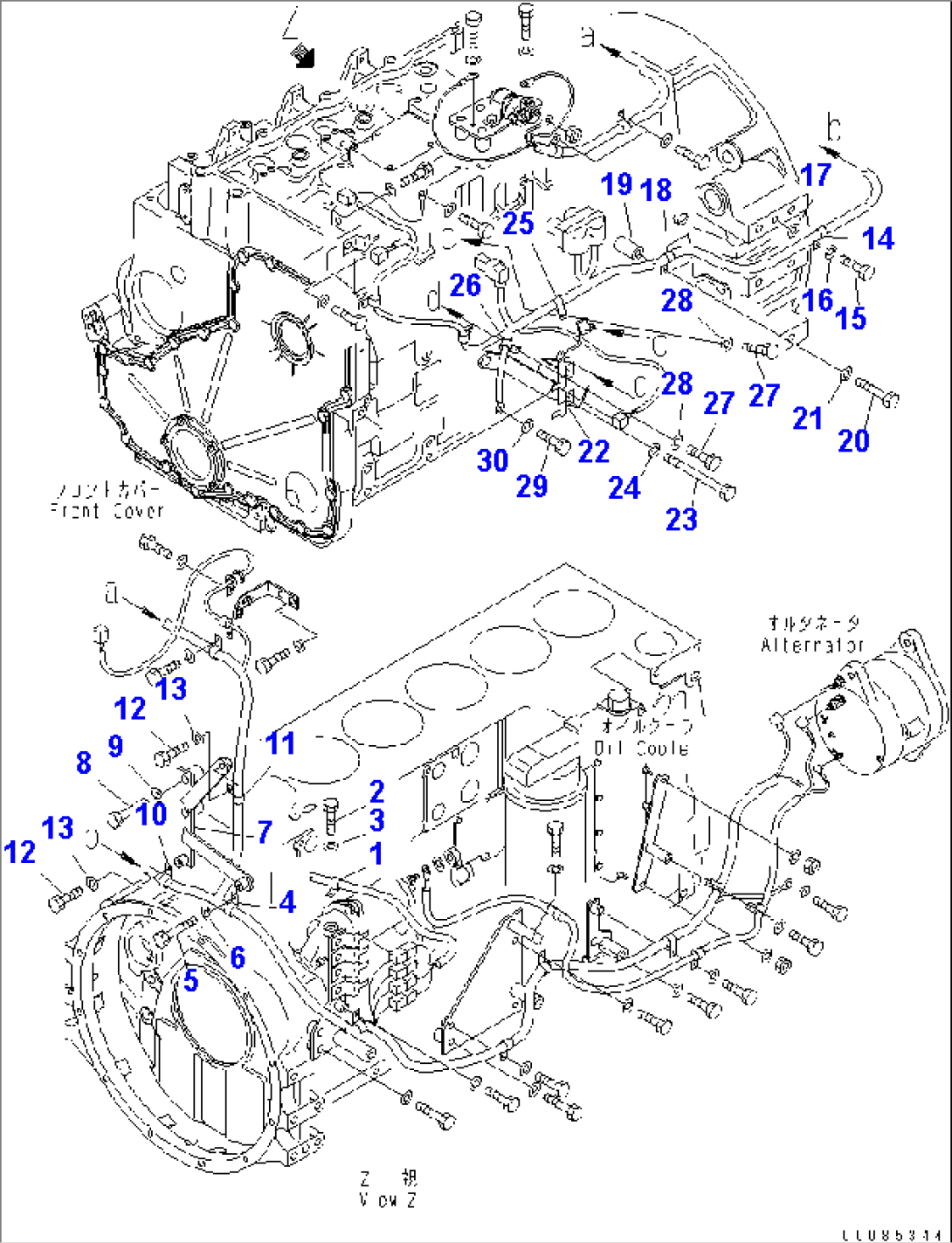 ENGINE WIRING (ENGINE WIRING 2/3)(#71397-)