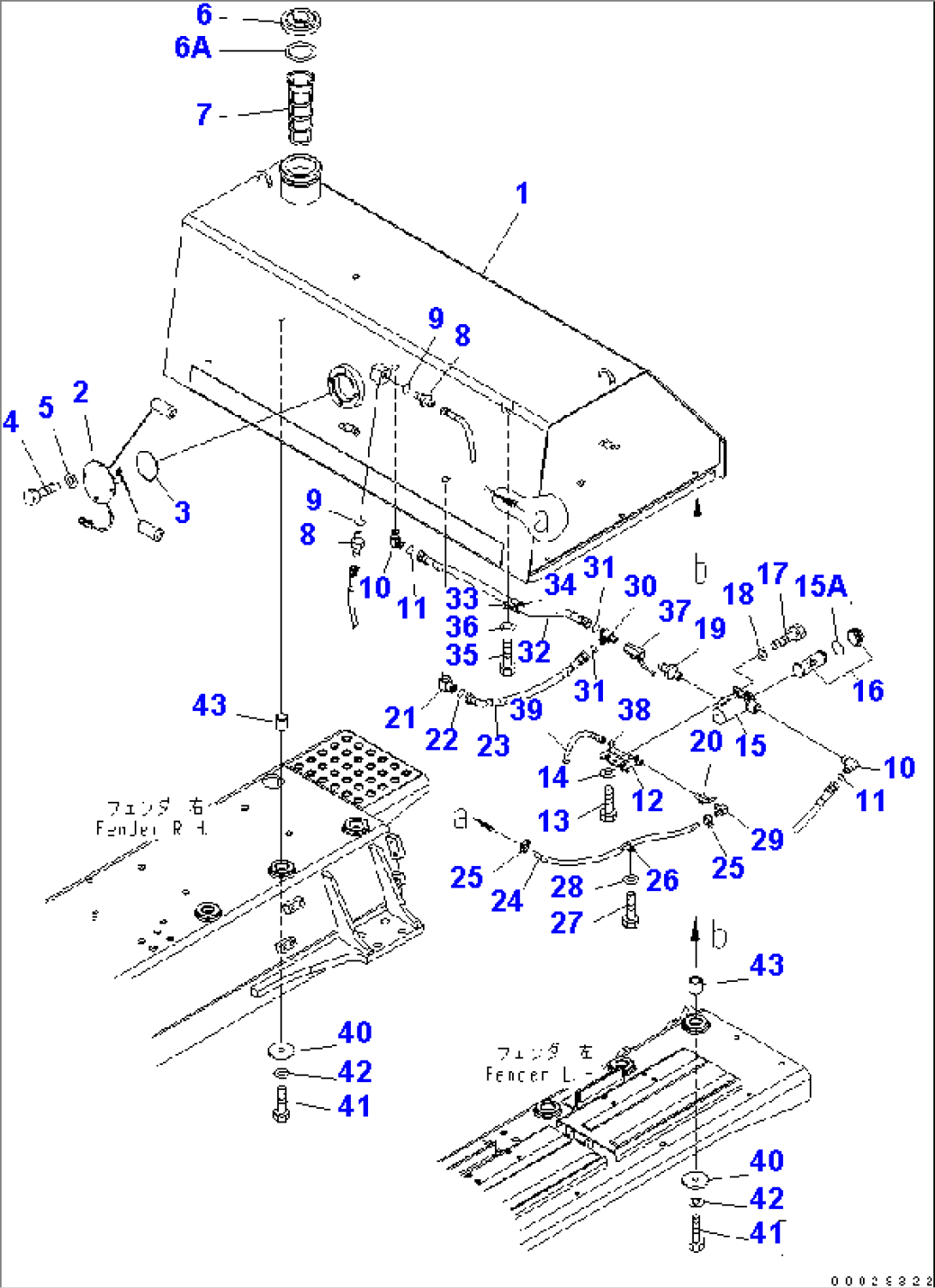 FUEL TANK(#10001-10965)