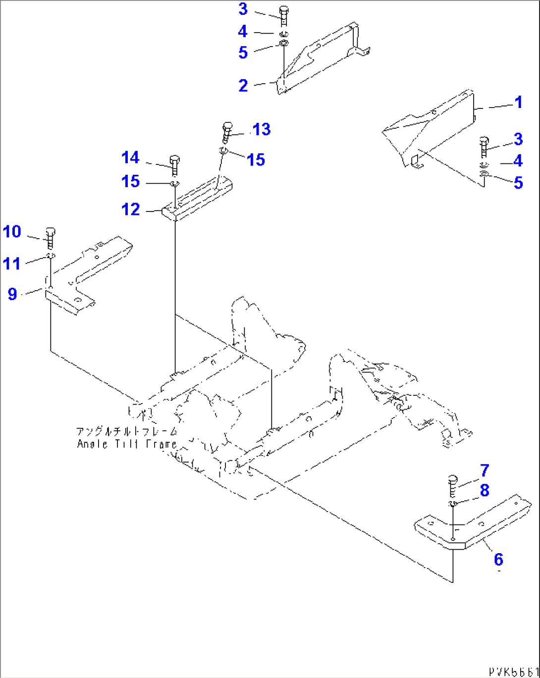 DOZER OIL LINE (COVER) (FOR PAT)