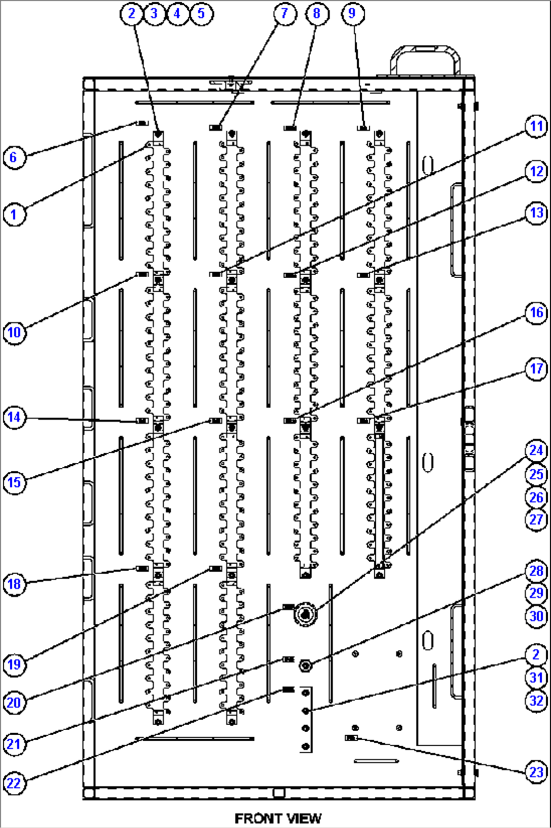 AUXILIARY CONTROL CABINET COMPONENTS - 3