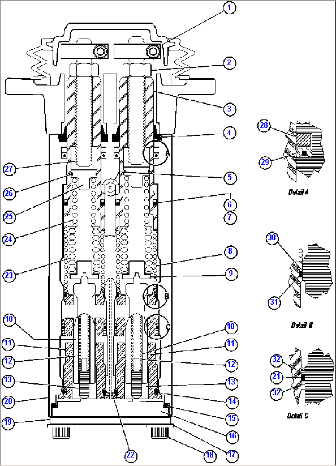 BRAKE VALVE SUB-ASSEMBLY 2/2 (XA2704)