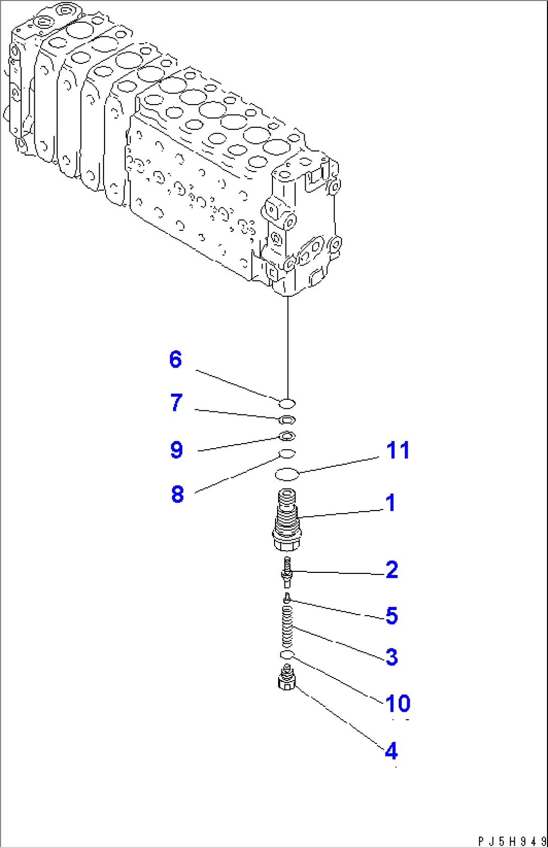 CONTROL VALVE (5/11)