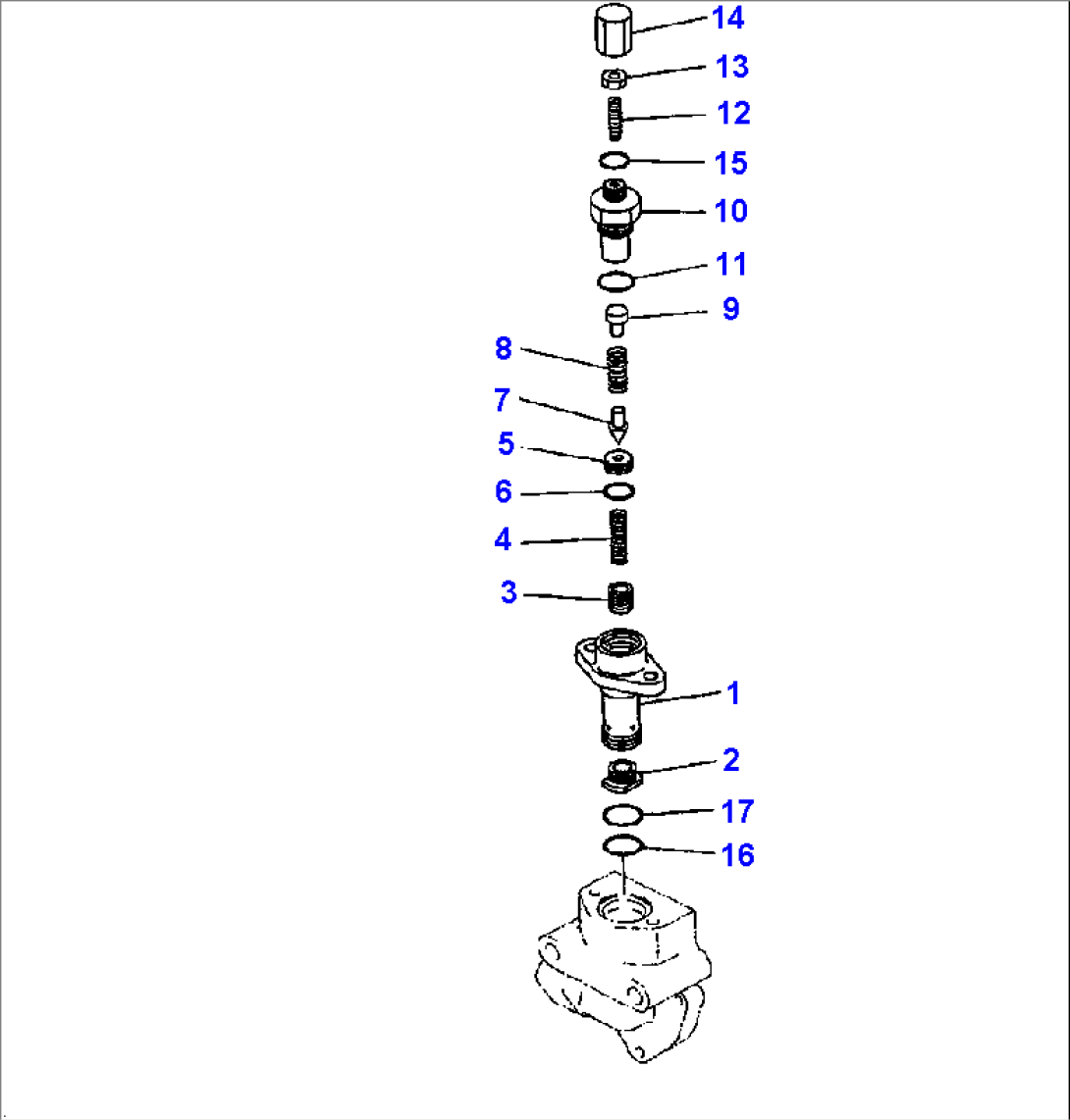 H4500-01A0 RELIEF VALVE