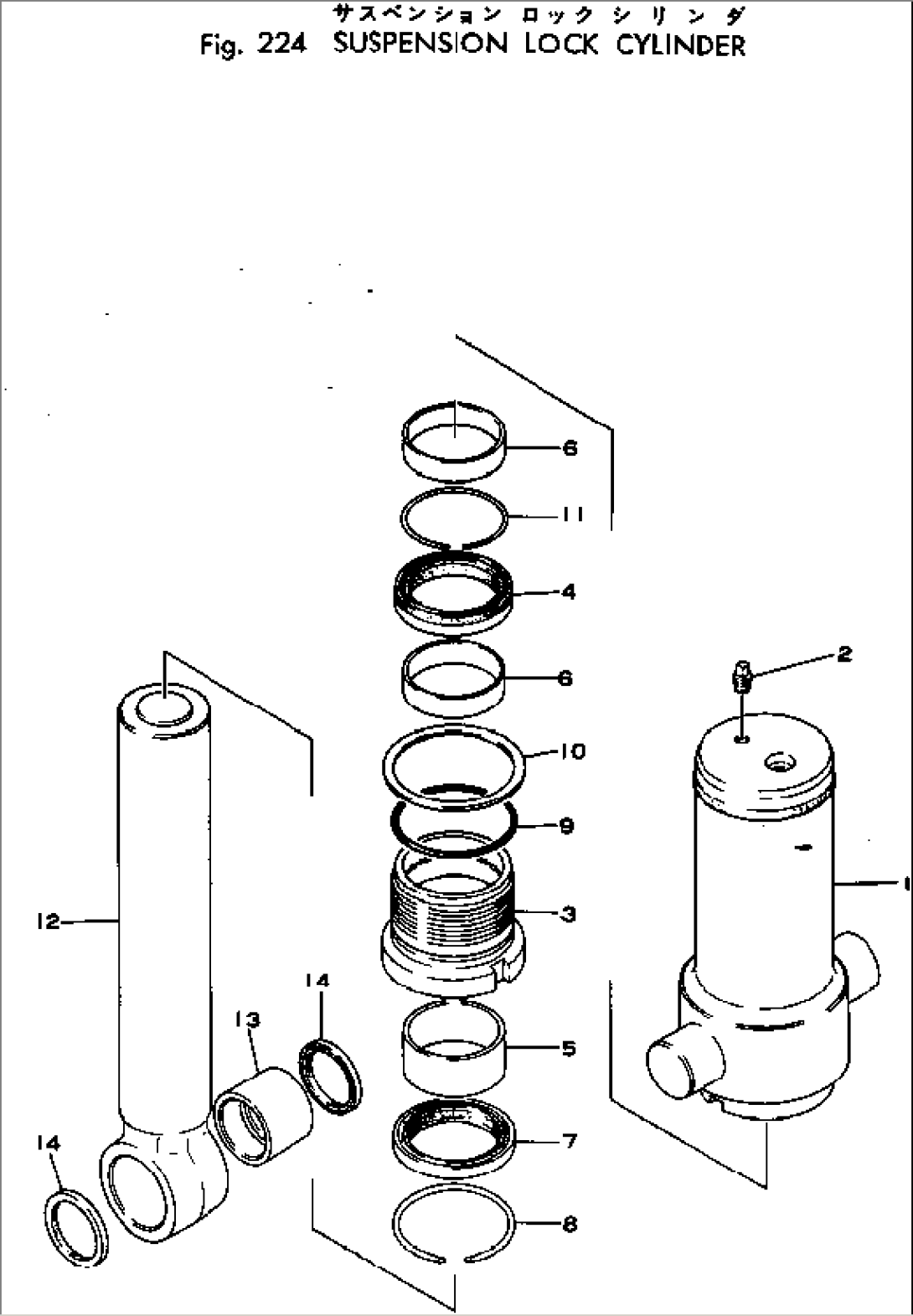 SUSPENSION LOCK CYLINDER