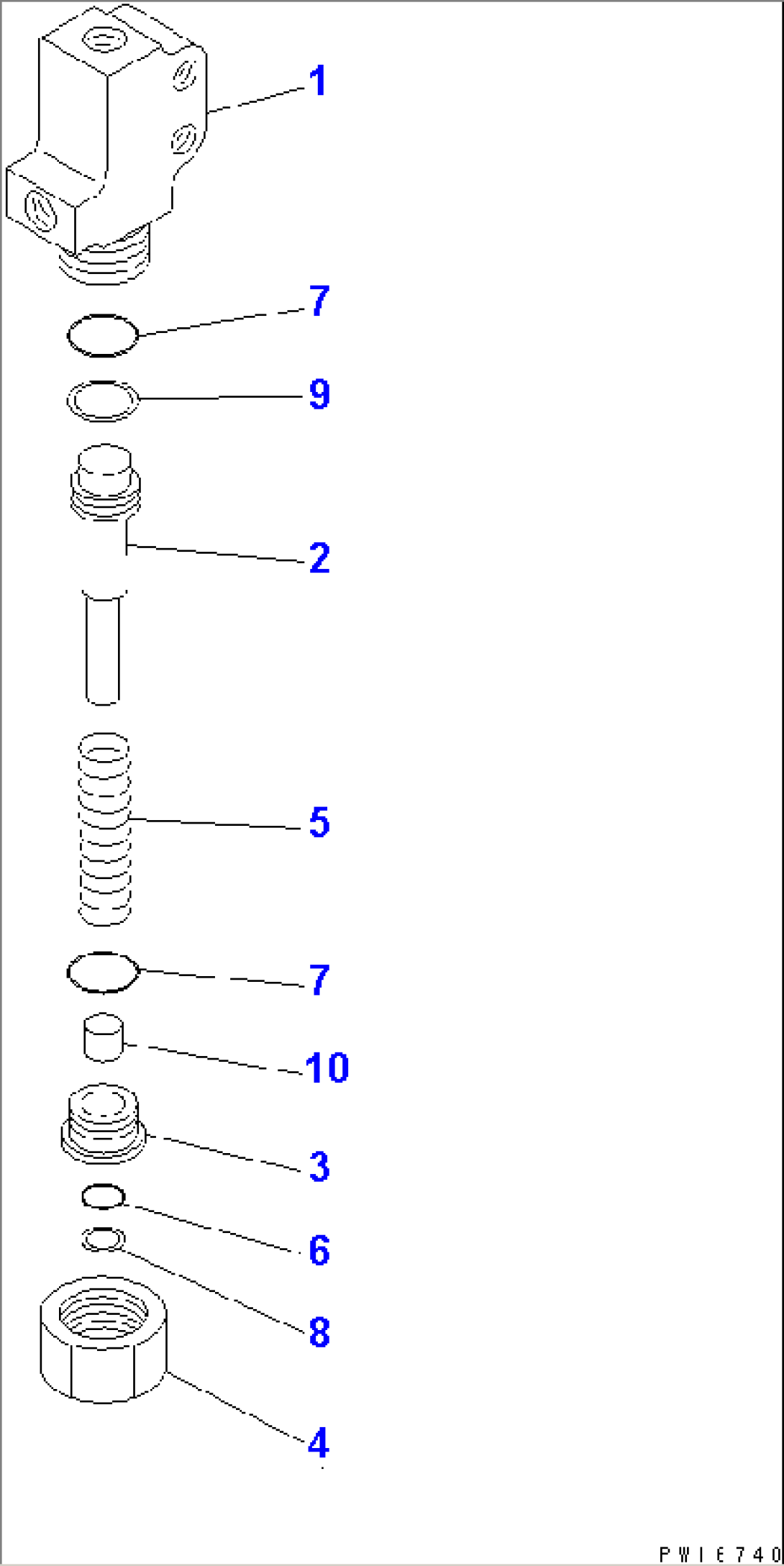 AUTO DECELERATION CYLINDER(#10033-)
