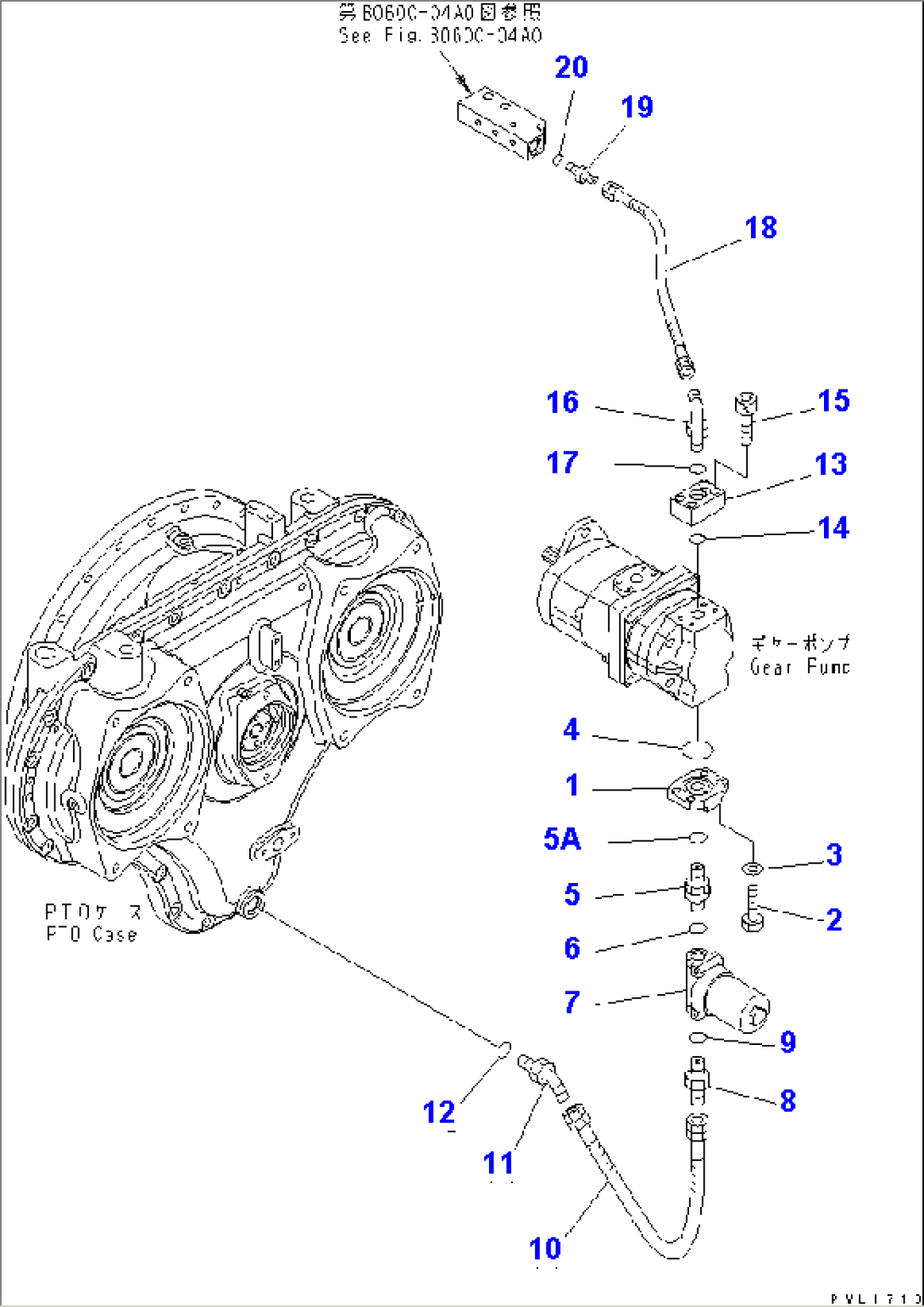 POWER TAKE OFF (LUBRICATION) (PUMP TO FILTER)