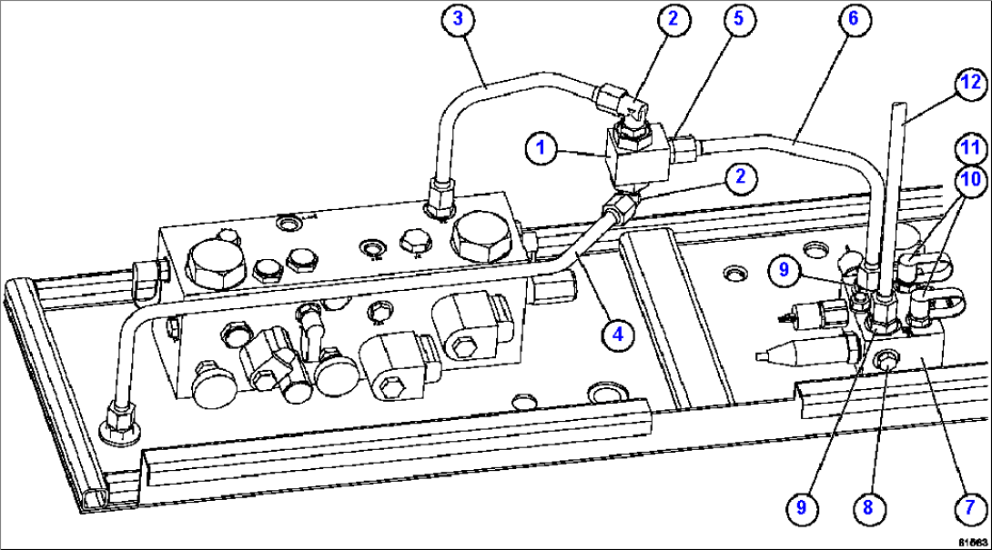 SHUTTLE VALVE & JUNCTION BLOCK PIPING