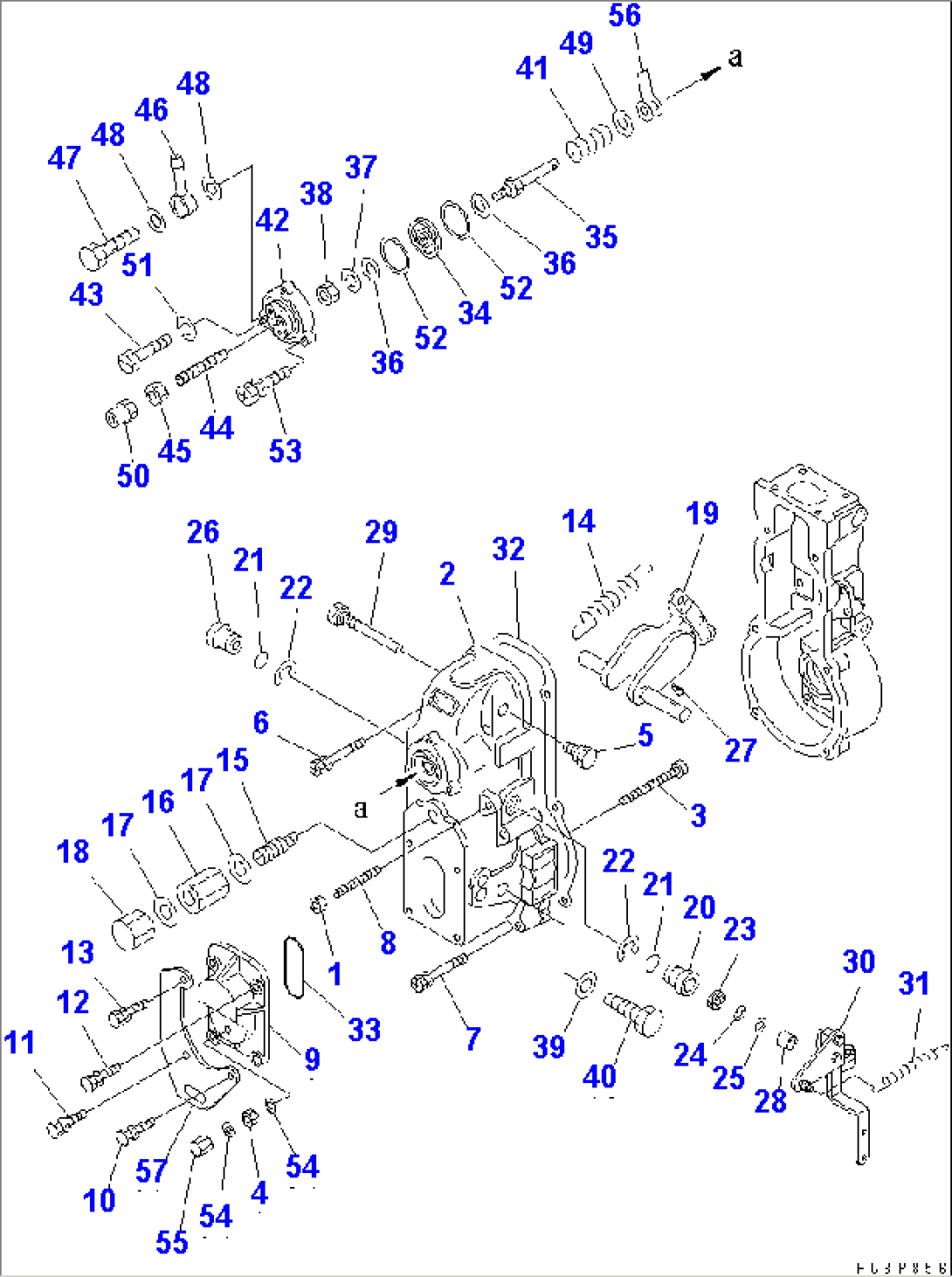 FUEL INJECTION PUMP (GOVERNOR) (2/2) (INNER PARTS)