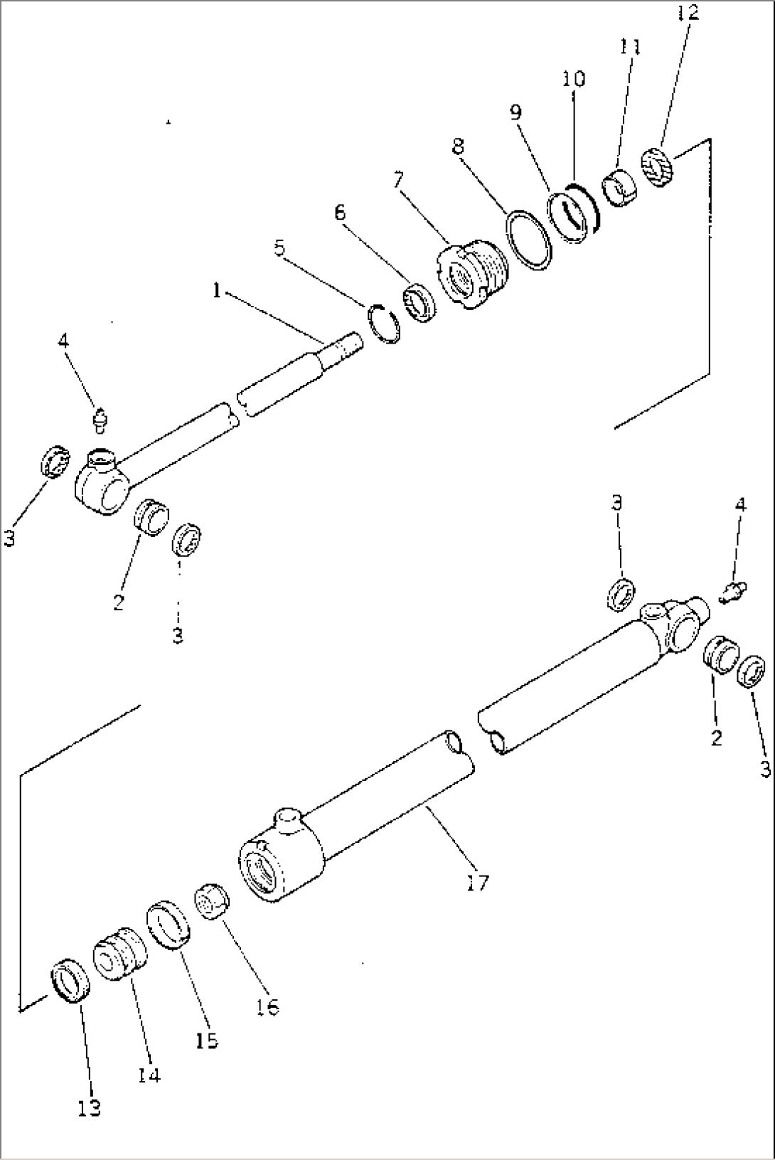 BLADE SIDE SHIFT CYLINDER