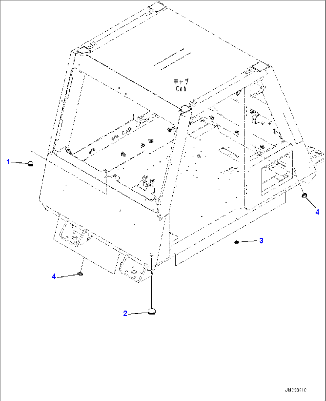 Cab, Cap (#50001-)