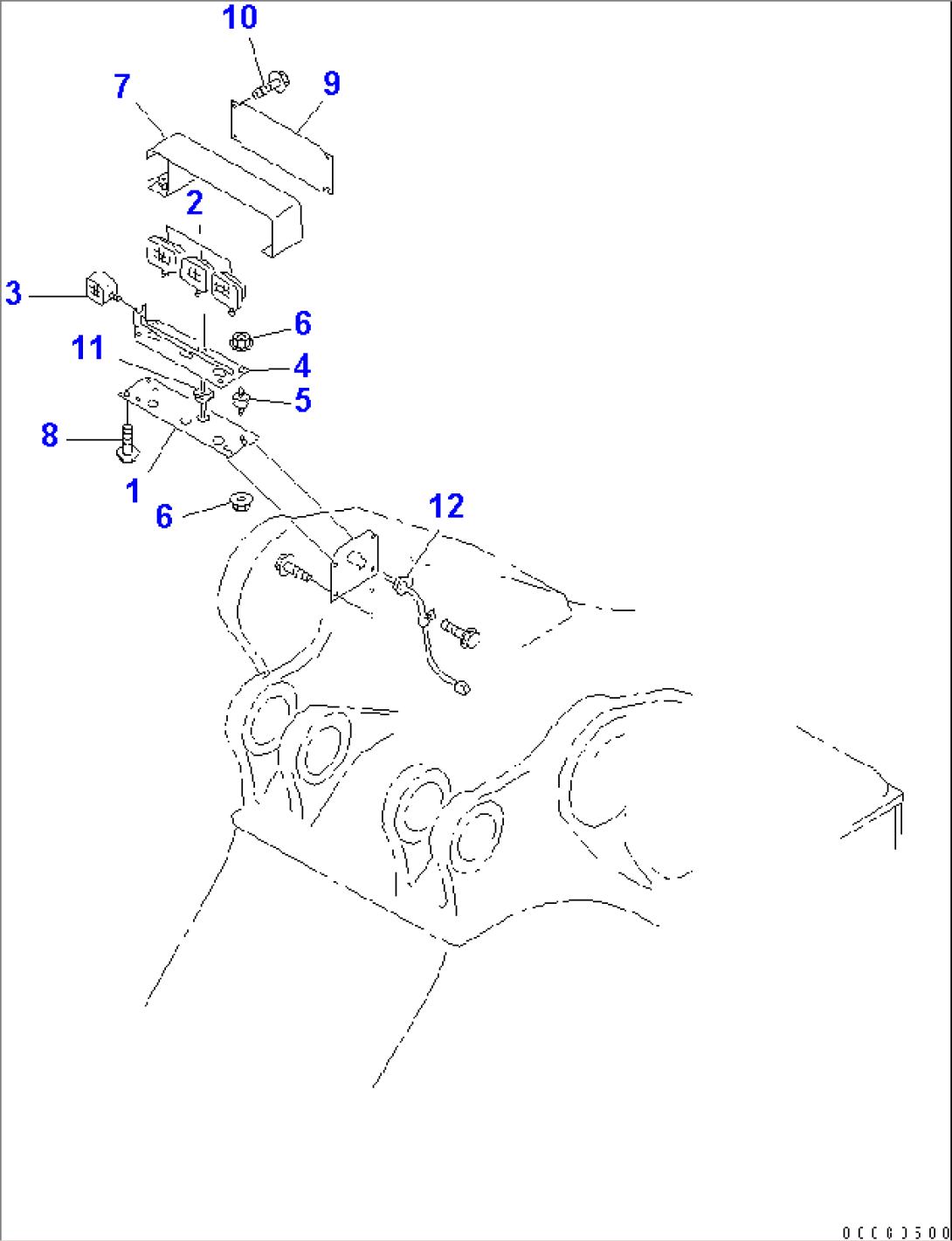 FRONT LIGHT (R.H.)(#50037-)