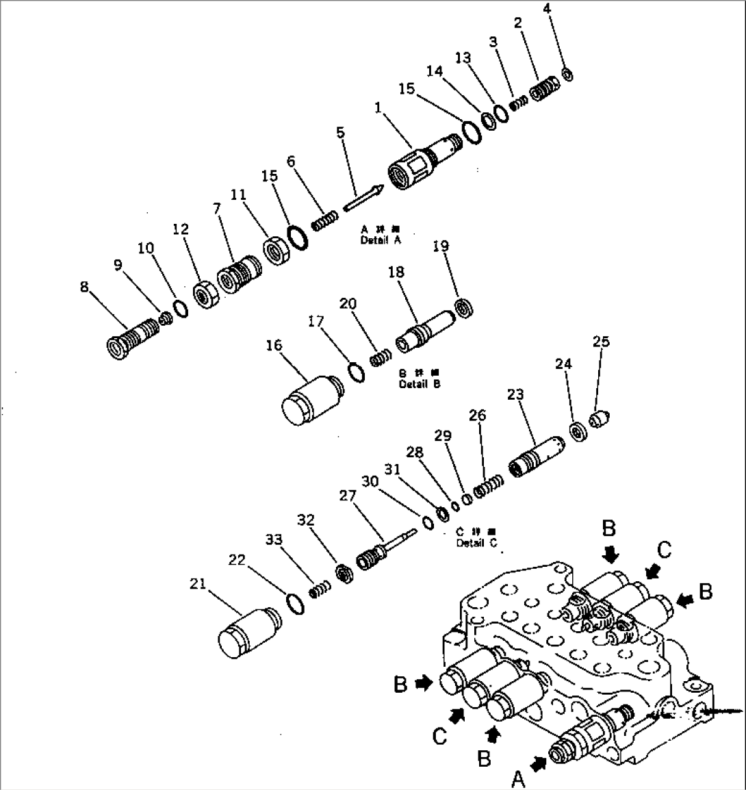 CONTROL VALVE¤ L.H. (3/3)