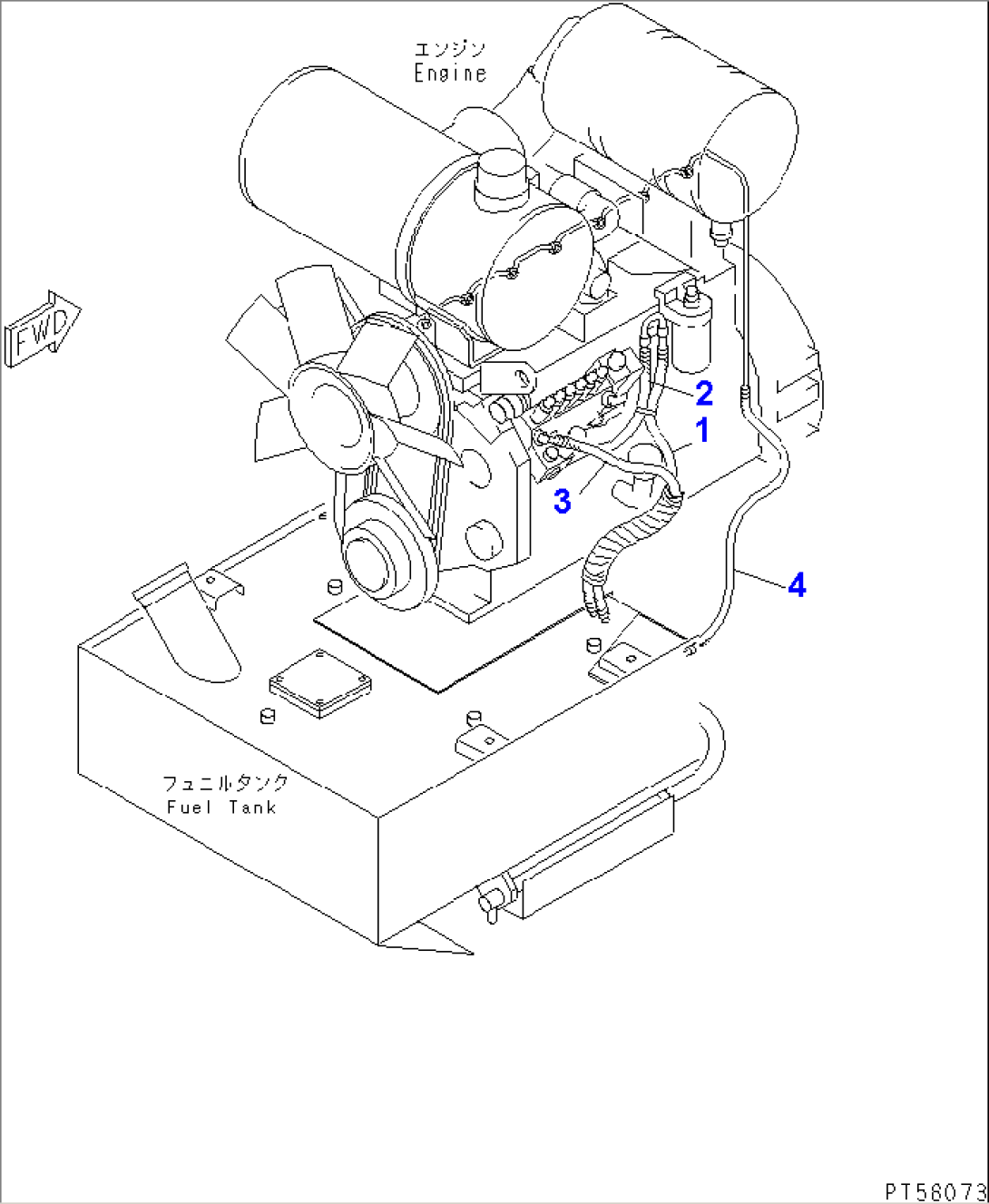 PERIODICAL REPLACEMENT CRITICAL PARTS (FUEL HOSE)(#5001-5999)