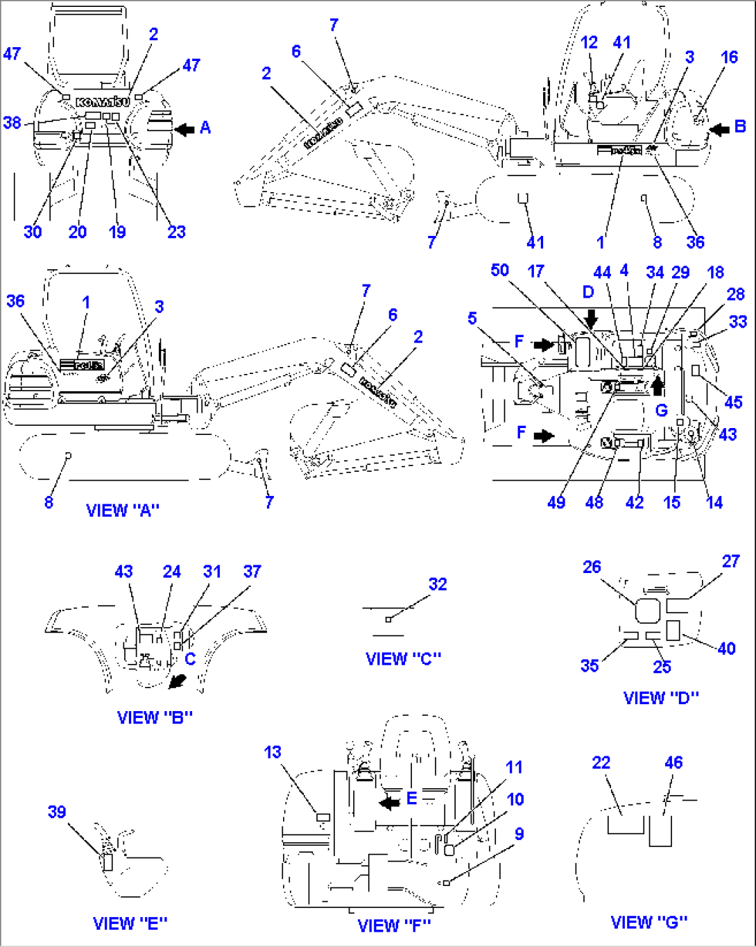 MARK PLATE (CANOPY)