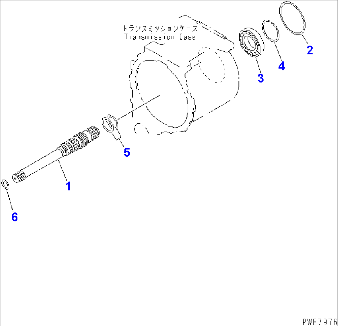 TRANSMISSION INPUT SHAFT