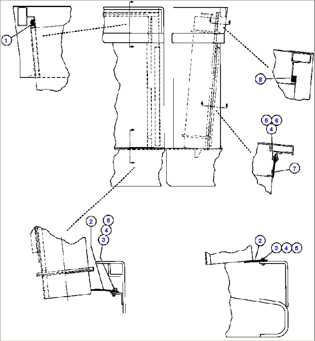 RADIATOR AIR BAFFLE INSTL