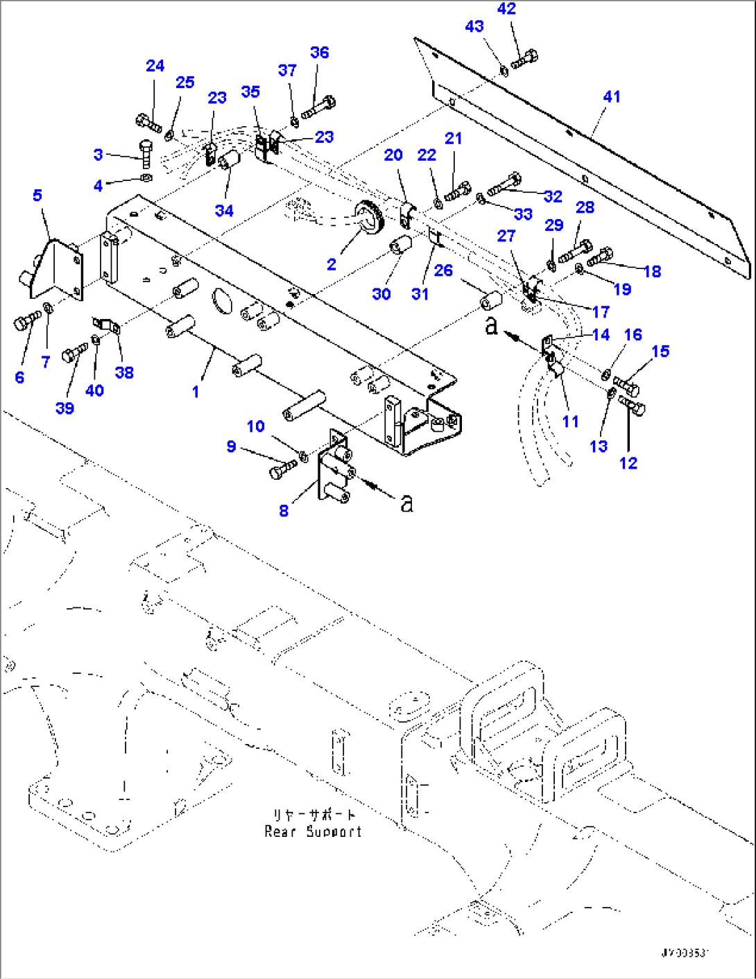 Electric System, Mounting Bracket (1/2) (#30001-)