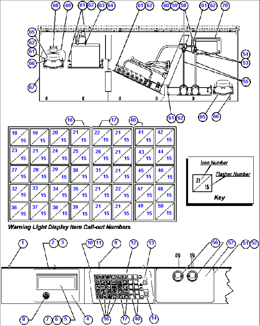 OVERHEAD DASH MODULE