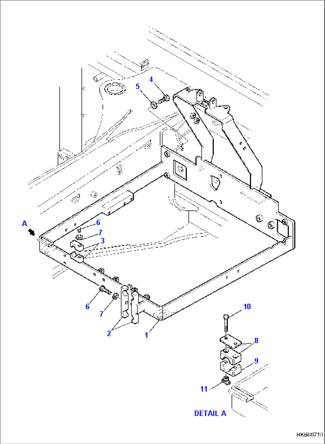 MAIN VALVE SUPPORT (WITH MECHANICAL CONTROL)