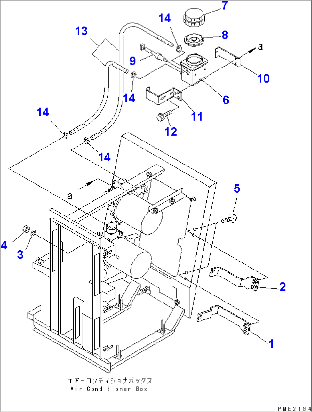 AIR SYSTEM (AIR MASTER CYLINDER MOUNTING)